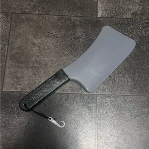 New! Heavy Duty Plastic Meat Cleaver For Halloween Costume